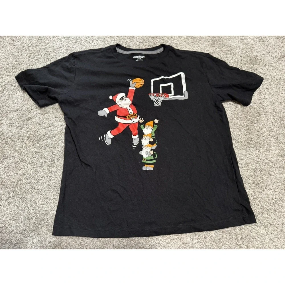 Lot of 4 Old Navy Youth Boys Graphic T-shirts Size Large 10/12